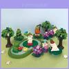 Miniatuur katje/kikker van hars, creatieve decoratie, verzamelobject, cadeau voor thuis of op kantoor.