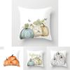 Elegant Watercolor Pumpkin Cushion Cover Pillow Case Adds Festive Charm To Any Room