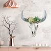 Flower Cow  Wall Decoration Home Wall Decor Ornament With Hanging Hole