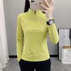 JOHLIN DREAM Women's Breathable Quick Dry Stand Collar Long Sleeve T-Shirt