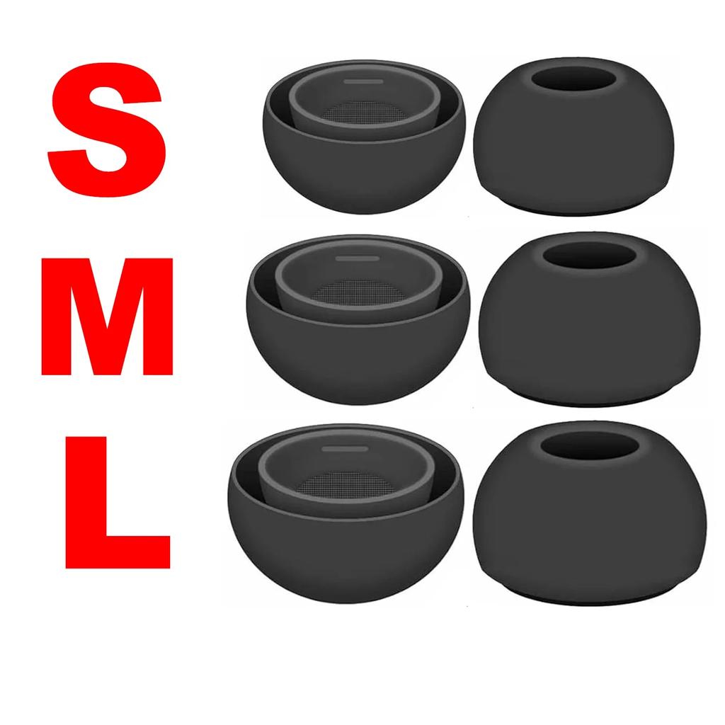 3-1Pairs Memory Foam Eartips for Samsung Galaxy Buds3 Pro Replacement Earbuds Noise Reduction Earplugs For Buds 3 Pro Ear Tips