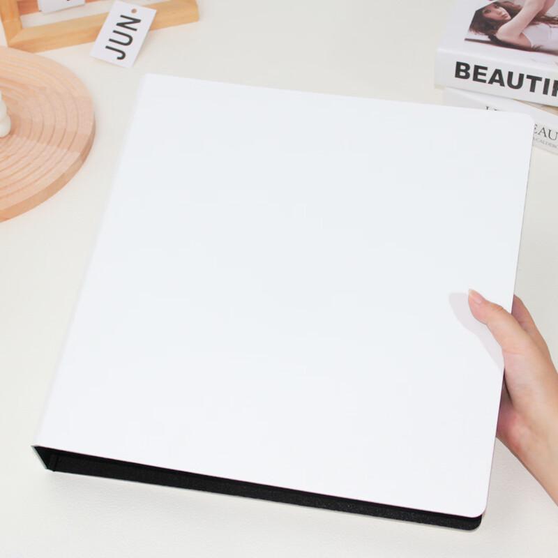 Handun 4-inch Photo Album, Classic White