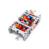 Technology Moc Mechanical Group Engine Gearbox 4 6 8 Speeds With Reverse And Neutral Diy Building Blocks Bricks Compatible Car