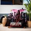The sci-fi game Resident Evil features the Umbrella Corporation blanket a soft home furnishing nap decoration a warm Sherpa blanket for all seasons U3