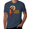 Funny Quote Jesus Meme I Saw That Christian Tshirt Daily Wear Plain Short Sleeve Shirt