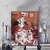 Disney Diamond Painting Loyal Dog Heartwarming Family Illustration Wall Decoration Embroidery Full Diamond Cross stitch, DIY Gift Home Decoration.