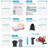 Home Organizer Vacuum Bag for Quilts and Clothes, Waterproof Compression Travel Space - Saving Air Bags
