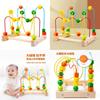 Wooden Large Bead Maze Toy For Early Childhood Development And Parent Child Interaction