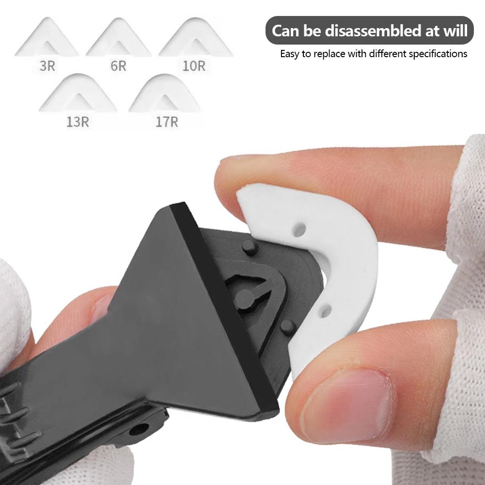 5Pcs/set Silicone Car Scraper Sealant Smooth Remover Tool Set Caulking Finisher Smooth Grout Kit Floor Mould Removal Hand Tools