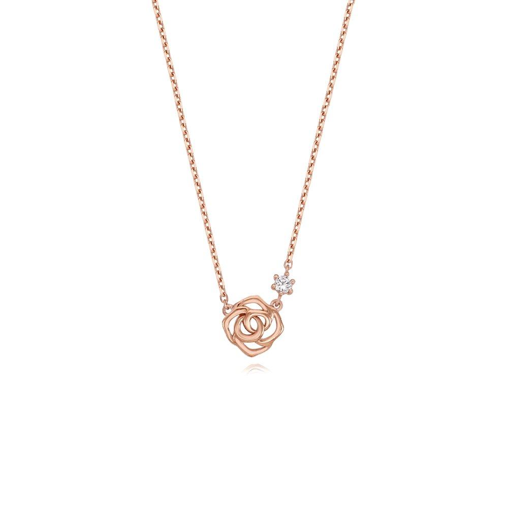 [Rosemont] Silver Necklace Rc0265