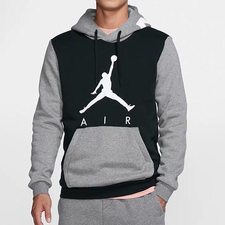 Jordan Jumpman Air Sweatshirt Men's Gray Black CK1349-010
