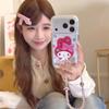 Colorful Cartoon Flowers iPhone Case for iPhone 17, 16 Pro Max, 15, 14 – Women's Strawberry Melody Design