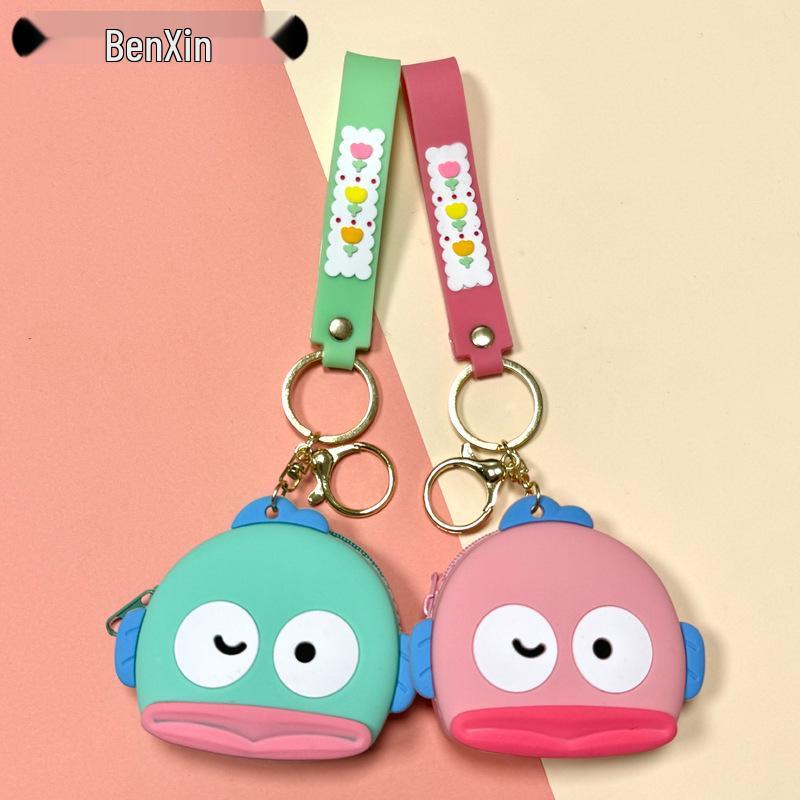 Adorable Clownfish Coin Purse & Keychain Earphone Case Pendant