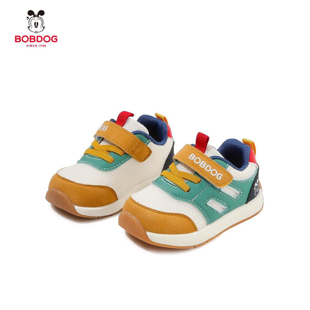 Bobodou Spring Breathable Mesh Toddler Shoes, Soft Sole Infant Functional Shoes for Boys and Girls.
