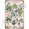 Retro Flower Tin Sign Gardening Metal Sign Vintage Garden Club Outdoor Indoor Home Wall Hanging Decorative Plaque Plates Farm