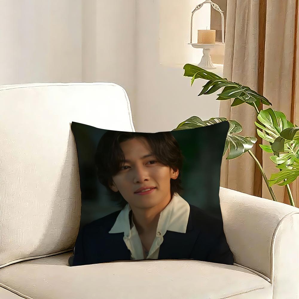 Ji Chang wook Kissenbezug Wendbar Plüschkissenbezug Weich Flauschig Heimdekoration für Sofa Schlafzimmer