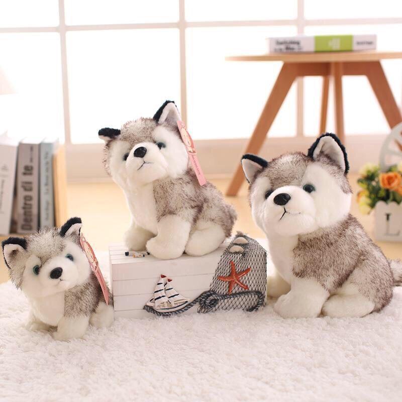 Simulation husky plush toy children's doll birthday gift doll machine doll company event gift