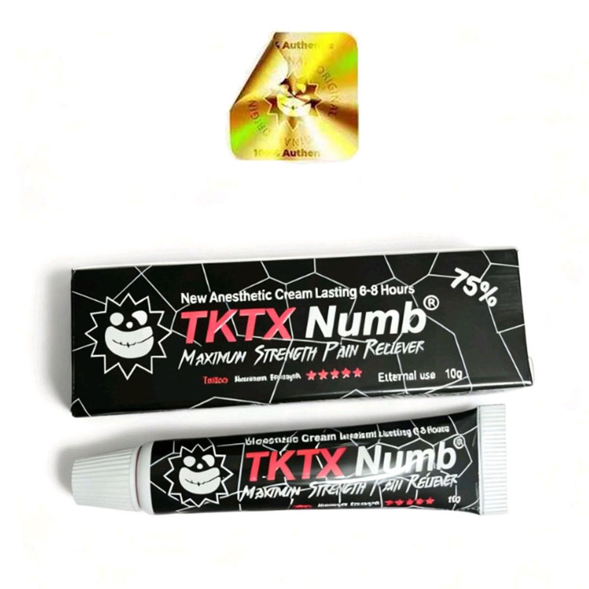 

10g Tattoo Anesthetic Fast Skin Numbing new black75%T Cream Semi Permanent розовый