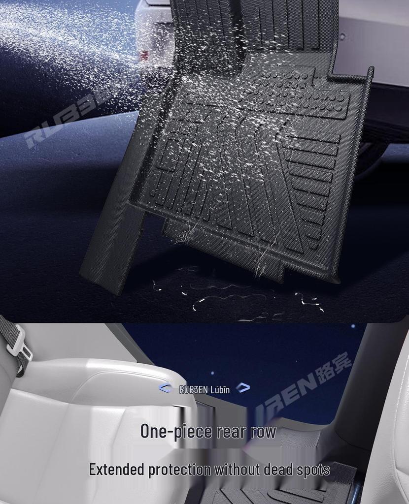 Xiaopeng G7 Door Sill TPE Floor Mats - Wear-Resistant, Anti-Slip, Waterproof