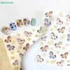 Zodiac 5D Nail Art Sticker Cute Chinese New Year Horse Animals Lucky Pony Manicure Decals Festive Embossed Nail Decoration