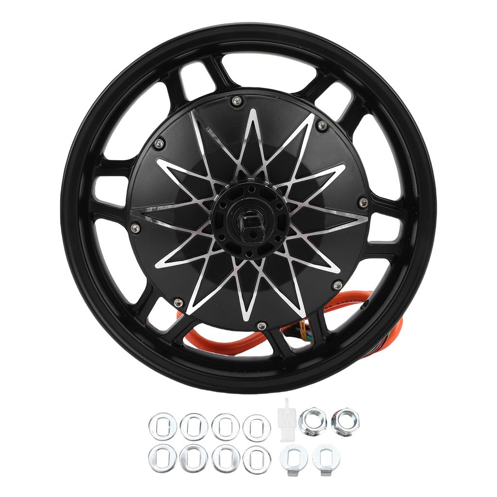 14in Wheel Hub Motor 48V 60V 72V 2000 5000W High Power Aluminum Alloy Brushless Hub Motor for Electric Motorcycle