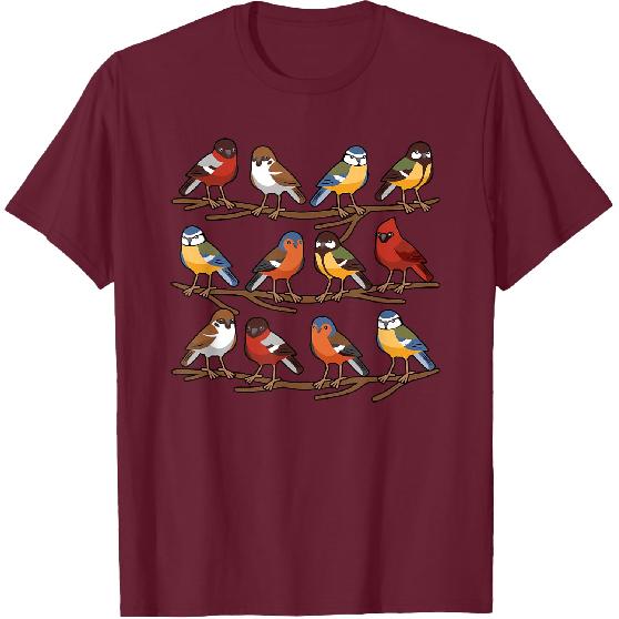Bird Lover Birding Birdwatching Men  T-Shirt