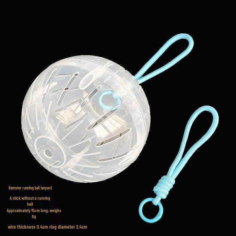 Buntes Laufrad für Hamster aus Kristallglas – transparentes Rollenspielzeug für kleine Haustiere