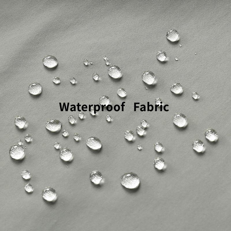 Calças de caminhada elásticas de verão masculinas, à prova d'água, soltas, respiráveis, com vários bolsos, calças táticas de viagem, calças cargo masculinas