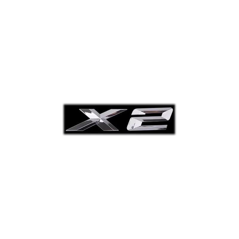 3D Car Letters Trunk Badge Sticker For BMW X1 E84 F48 X3 E83 G01 F25 X4 F26 G02 X5 E53 F15 E70 X6 E71 F16 Emblem Logo Lettering