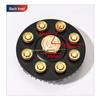 Fierce Fire Stove: Universal Nine-Cavity Burner Head & Fire Cap Set for Gas Cooktops.