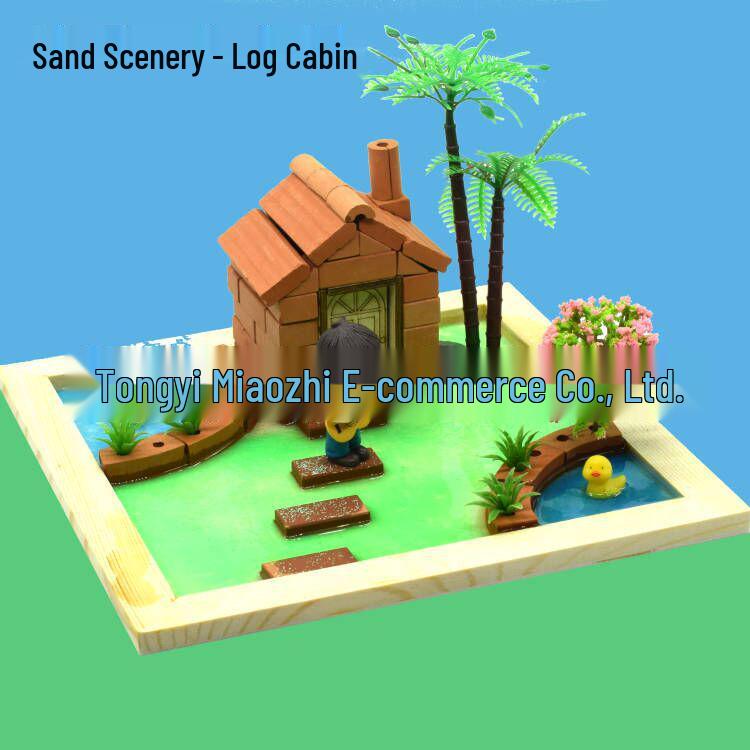 Little Bricklayer DIY Cement House Building Blocks - Educational Toy for Children