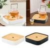 Gongfu Tea Tray Table Serving Tray Japanese Style Gongfu Tea Table Box for Restaurant Farmhouse Hotel Household Apartment