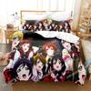 3D Cartoons LoveLive! School Idol Project Bedding Set Bedroom Soft Modern Bedspreads Comefortable Duvet Cover Quilt Pillowcase