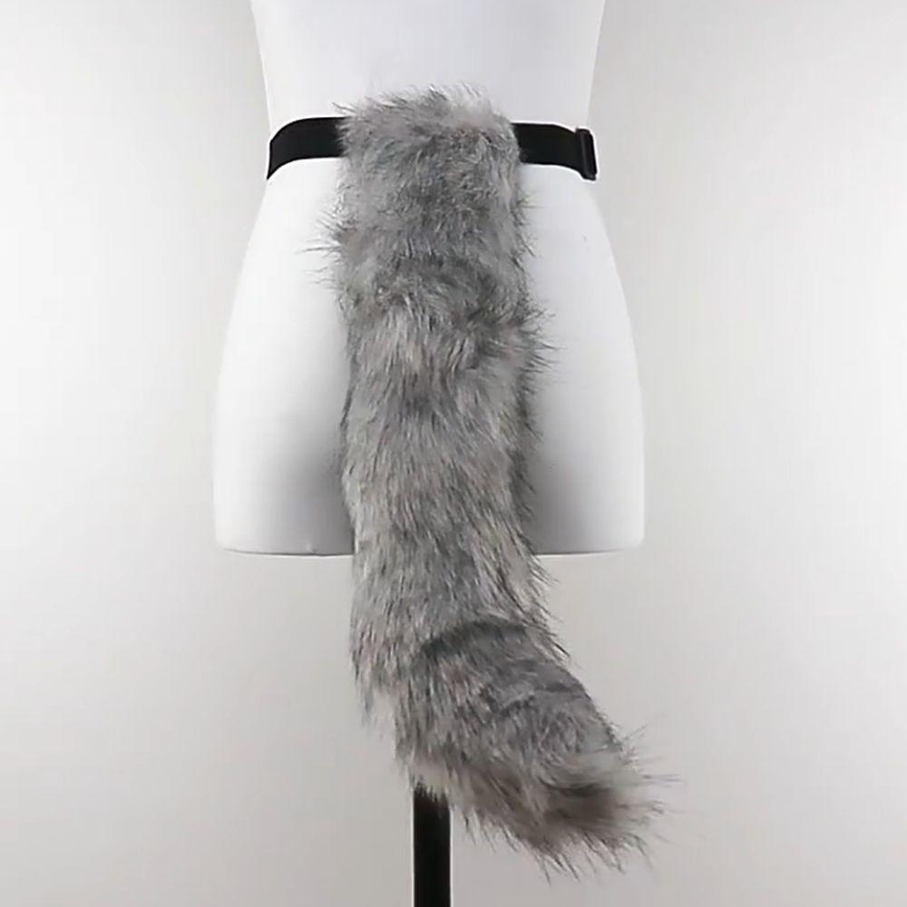 Plüsch Halloween Tier Cosplay Requisiten Lange Schwanz Tier Cosplay Requisiten Erwachsener