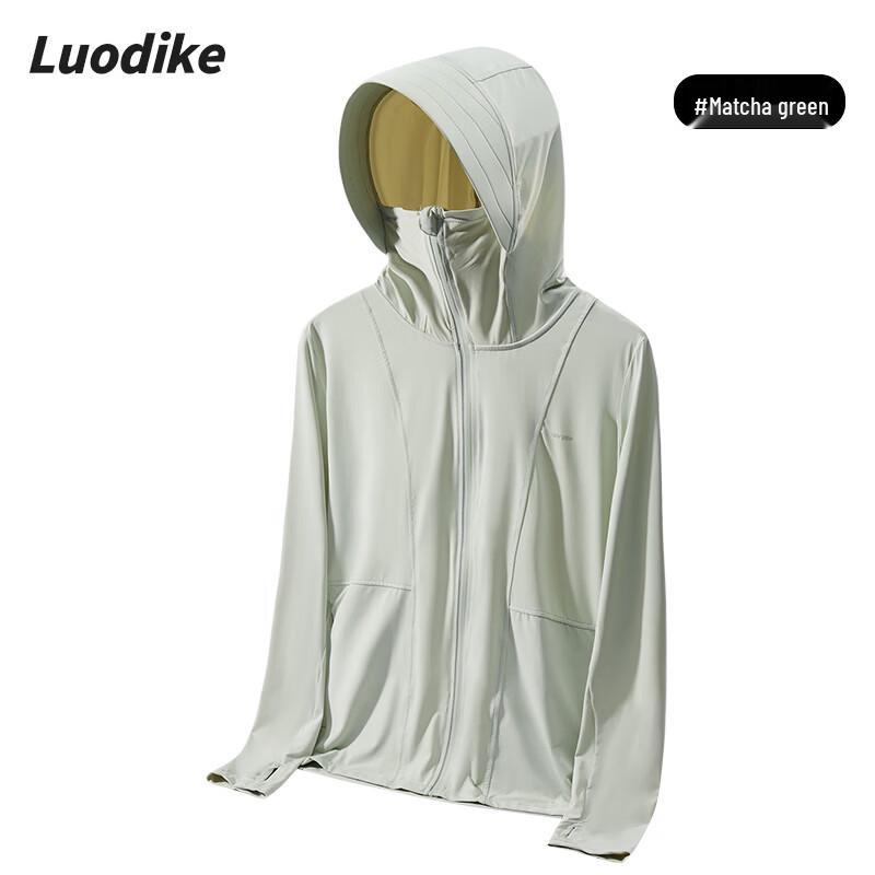 Luodik Women s A52AFS1230 Couple-Style UPF50+ Sun Protection Jacket L