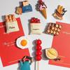 3D Simulation Food Refrigerator Magnet Resin Fried Egg Durian Bread Tomato Wine Coffee Mug Milk Fridge Magnet Home Office Decorative Accessories