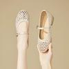Breathable Hollow Mary Jane Women's Shoes 2025 Summer New Versatile Summer Mother Mesh Shoes Sandals Mesh Shoes Women