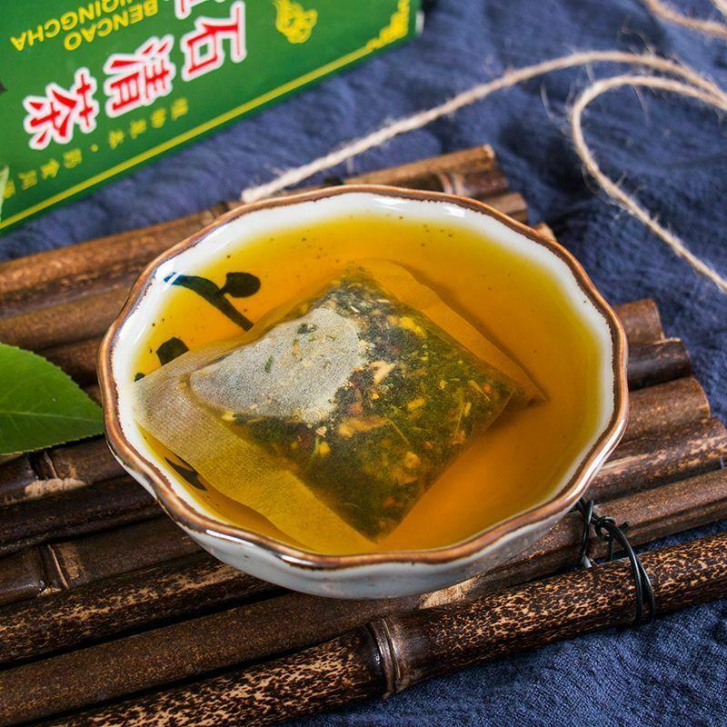 Китайский здоровый травяной чай из одуванчика Yu Mi Xu — фото 6