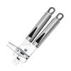 Manual Stainless Steel Can Opener, Effort-Saving, Three-in-One Multifunctional Tool for Canned Food.
