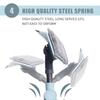 26 X 50cm CQ-01 Light Blue Household Telescopic Window Glass Wiper Cleaner Brush Rod Scrubber Window Cleaner Scraper With Spray Head Cleaning Tools