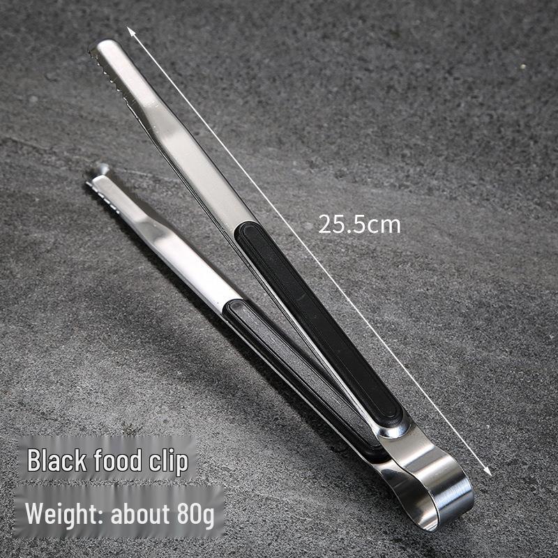 Korean Style Stainless Steel BBQ and Scissor Tongs Set for Grilling and Cutting