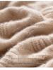 Women's 100% Pure Cashmere Solid Color Knit Scarf - New Fashion Warm Neck Protection