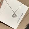S925 Princess Skirt Hem Necklace: Luxurious, Fade-Resistant Clavicle Chain - Perfect High-End Birthday Gift for Women