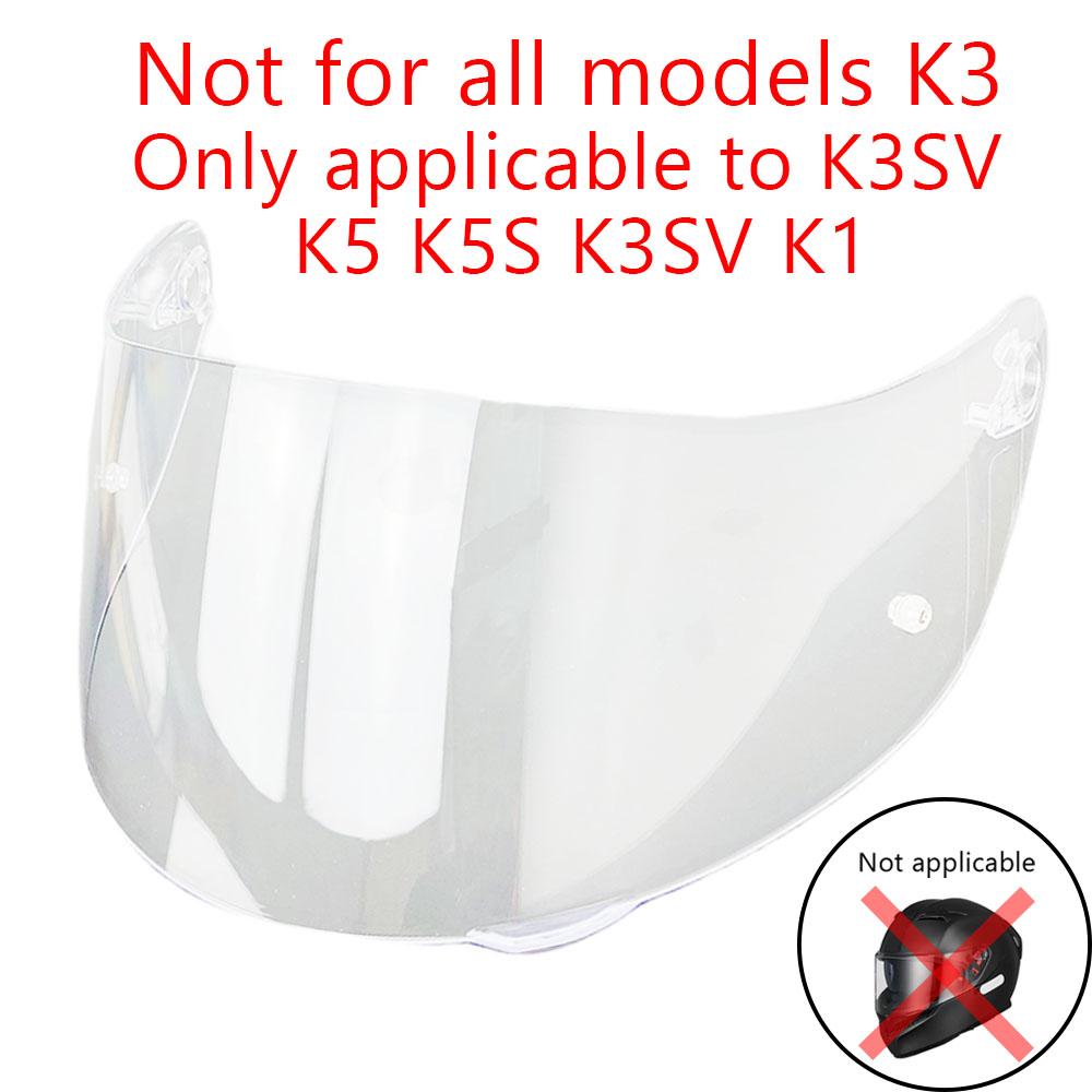 Motorcycle Helmet Shield for AGV K5 K5S K3SV K1 Helmet Visor Sunscreen K3-SV Capacete Visors K1 Casco Moto Lens Windshield