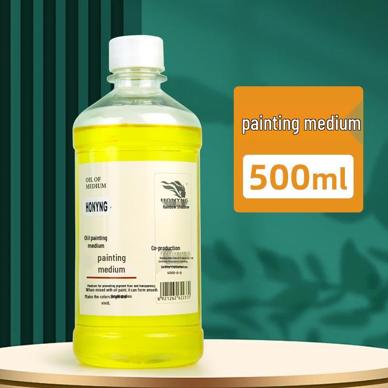 Hibiscus/Rainbow Shadow Odorless Oil Painting Turpentine - Large 250ml/500ml Cleaner & Thinner.