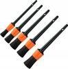 Professional 5-Piece Auto Detailing Brush Set Medium Bristle