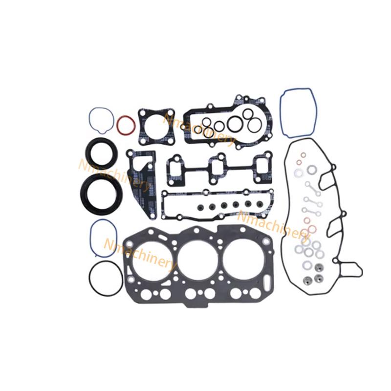 3TNV76 Full Gasket Kit Set For Yanmar Engine With Cylinder Head Gasket Overhaul Rebuild Kit Piston Ring