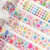 1 Rolle Stern-Herz Basic Muster Glitzer Abdeckband, Minimalistisches Design & Starke Haftkraft, Ideal für Journal-Dekoration