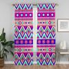Aztec Curtains Child Room Shades Blackout Curtain for Room 2 Panel Tulle for Bedroom Partition Home Interior Curtains Living