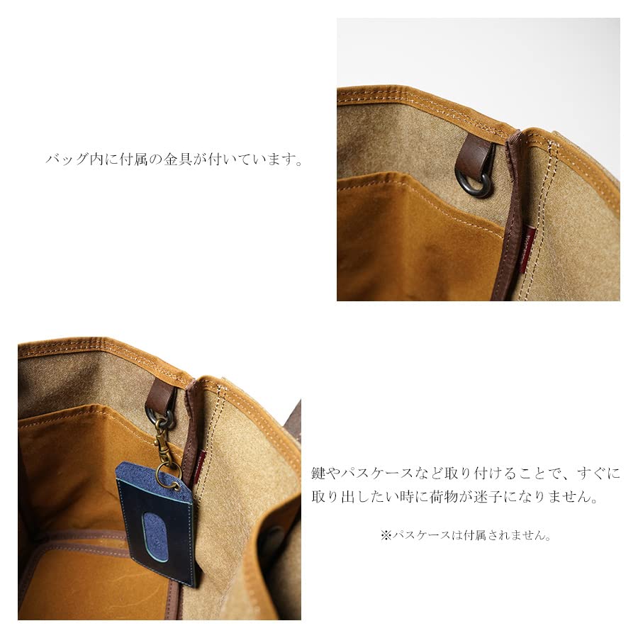 BAGGYPORT Shelter Duck Mini Tote Bag INS400 (Mustard)